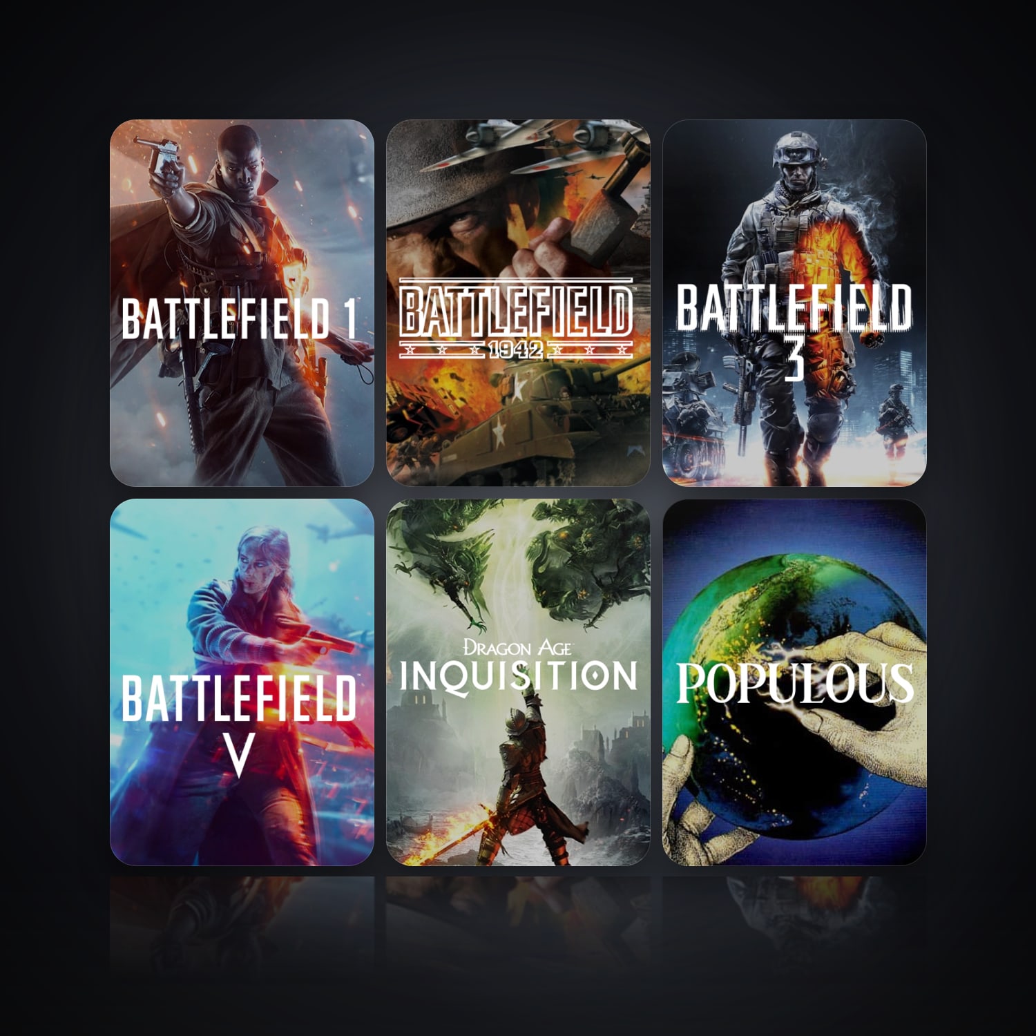 Battlefield 1 & Battlefield 1942 | 6 Games — HabibiAccounts
