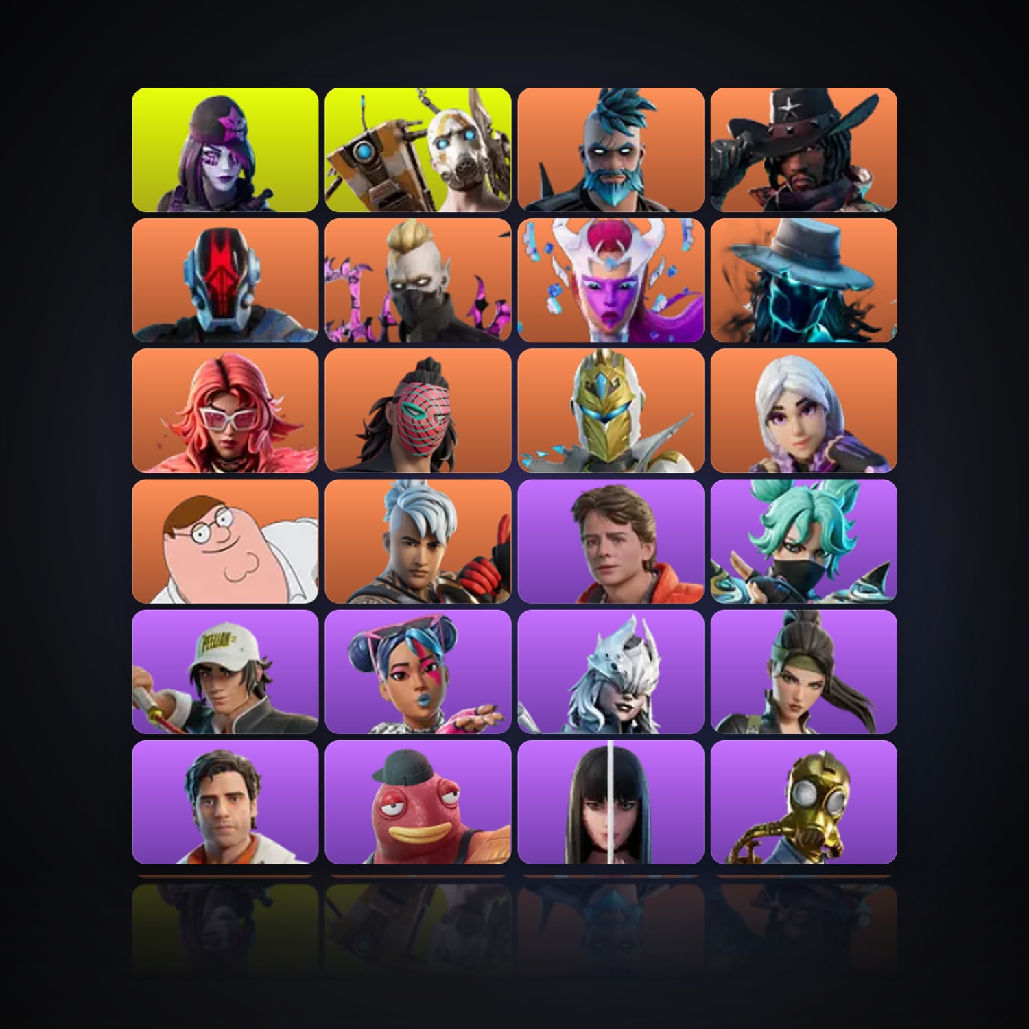Fortnite | 142 Skins | 800 V-Bucks | Level 1405 | 272 Wins — HabibiAccounts