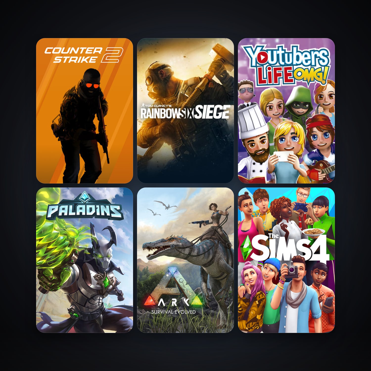 CS2 Prime & Tom Clancy's Rainbow Six Siege | 11 Games | Clean — HabibiAccounts