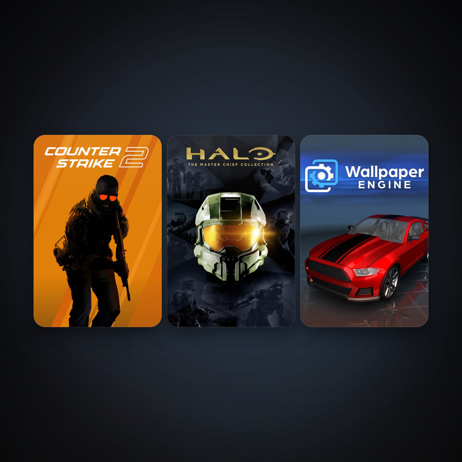 CS2 Prime + Wallpaper Engine, 4 games, Steam 22, clean — HabibiAccounts