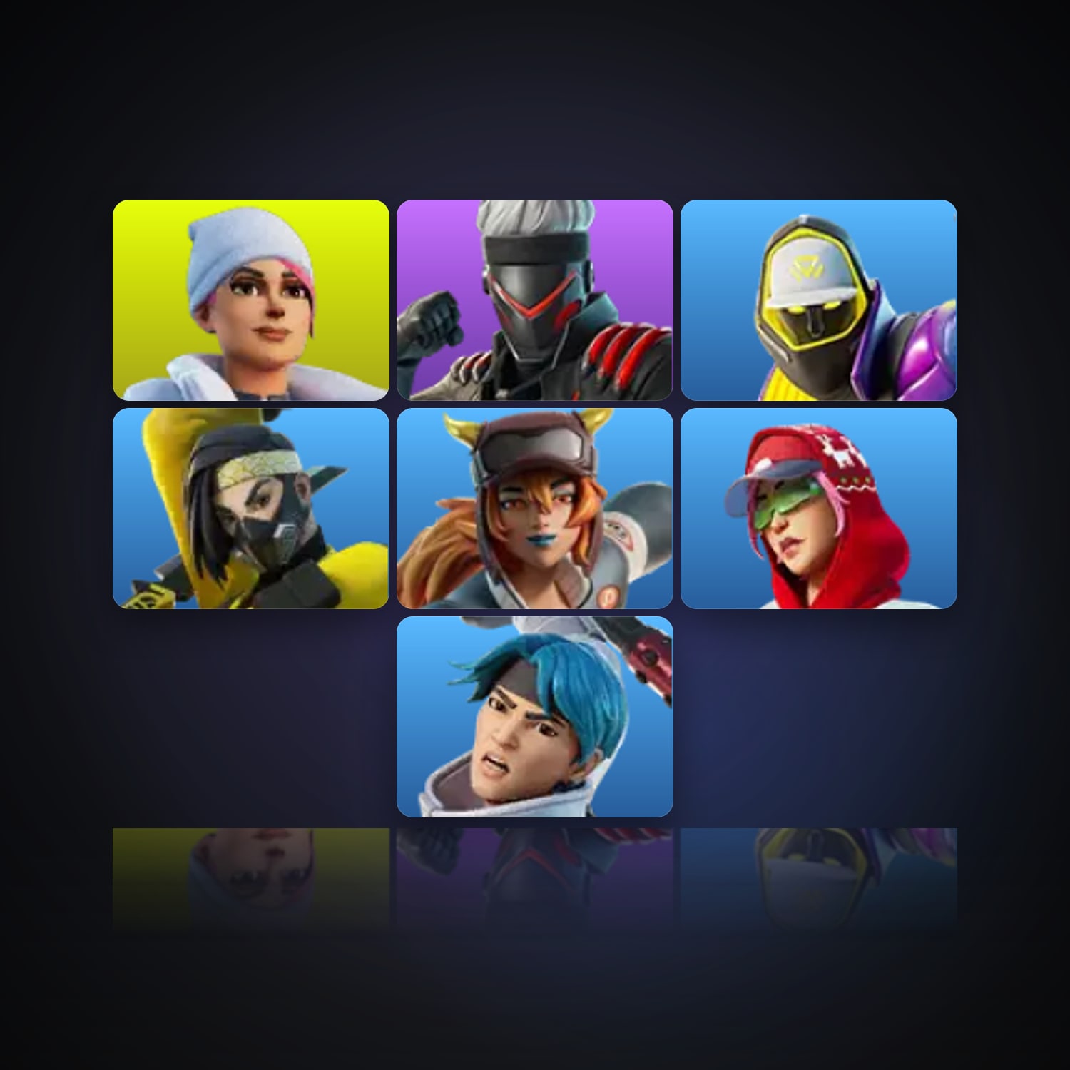 Fortnite | 7 Skins | 200 V-Bucks | Level 139 | 11 Wins — HabibiAccounts