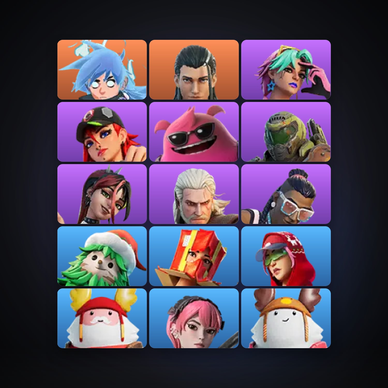 Fortnite | 15 Skins | 50 V-Bucks | Level 268 | 2 Wins — HabibiAccounts