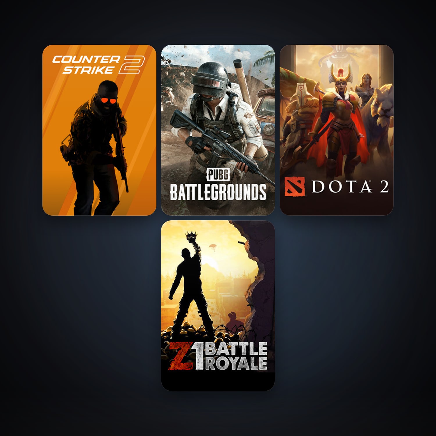 Dota 2 + CS2 Prime, 4 games, clean — HabibiAccounts