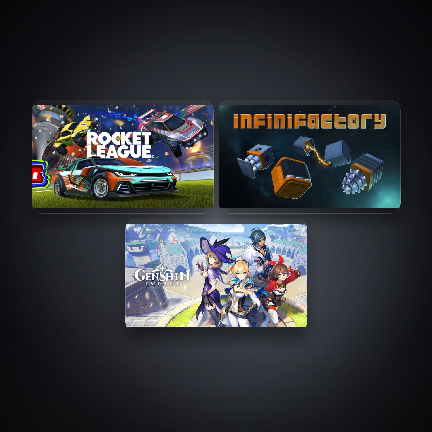 Epic Rocket League + Infinifactory — BR — 3 games — HabibiAccounts