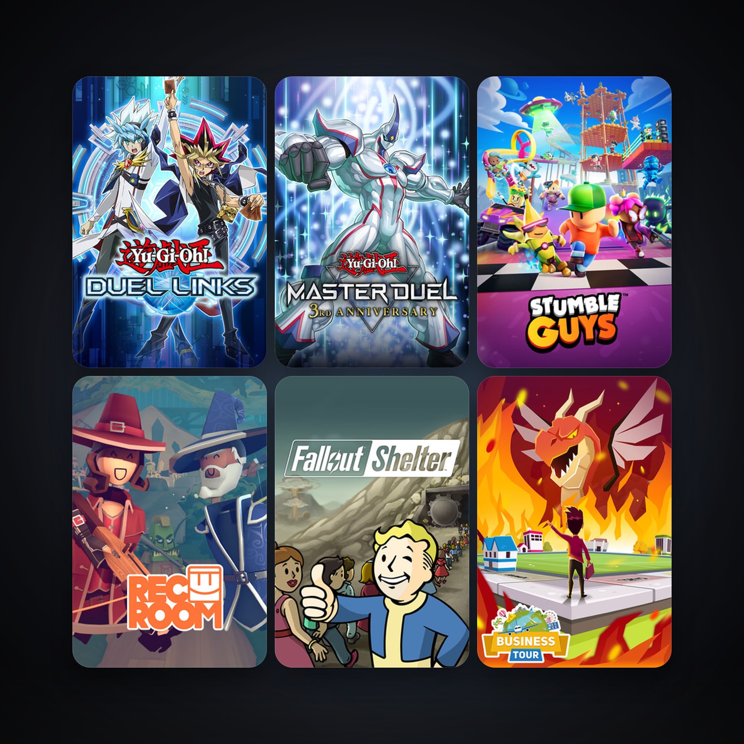 Yu-Gi-Oh! Duel Links & Yu-Gi-Oh! Master Duel | 12 Games | Clean — HabibiAccounts