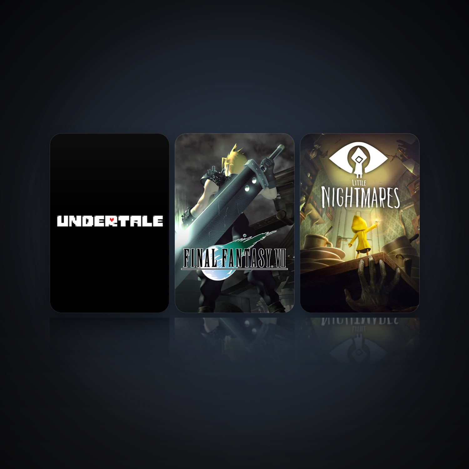 Undertale & FINAL FANTASY VII | Clean — HabibiAccounts