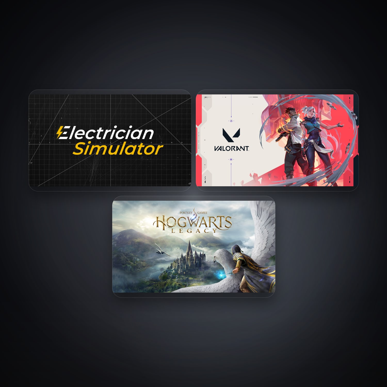 Electrician Simulator & VALORANT | 3 Games — HabibiAccounts