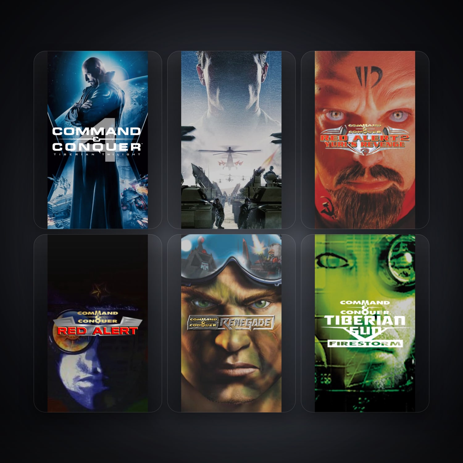 EA Command & Conquer 4 Tiberian Twilight + Command & Conquer Generals and Zero Hour — CZ — 13 games — HabibiAccounts