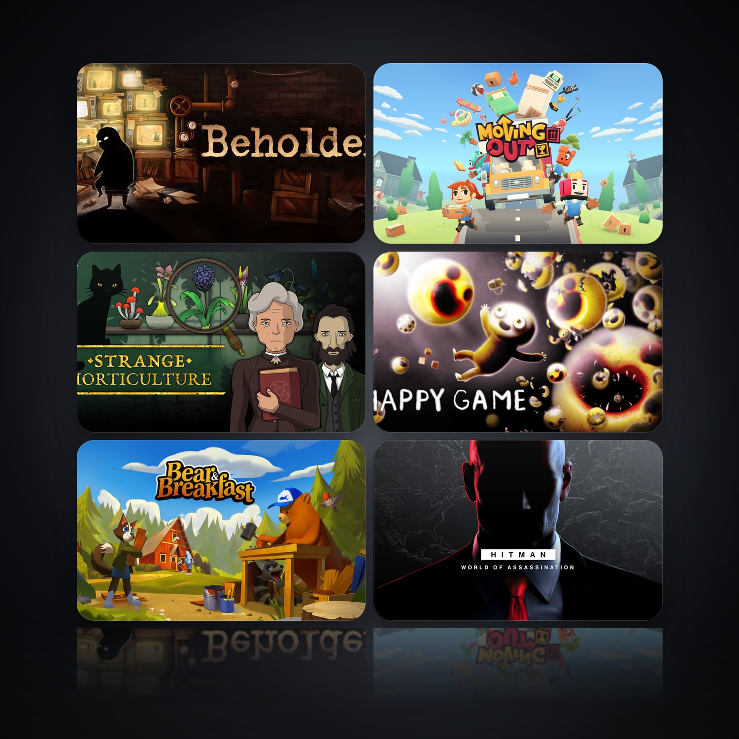 Beholder & Moving Out | 72 Games — HabibiAccounts