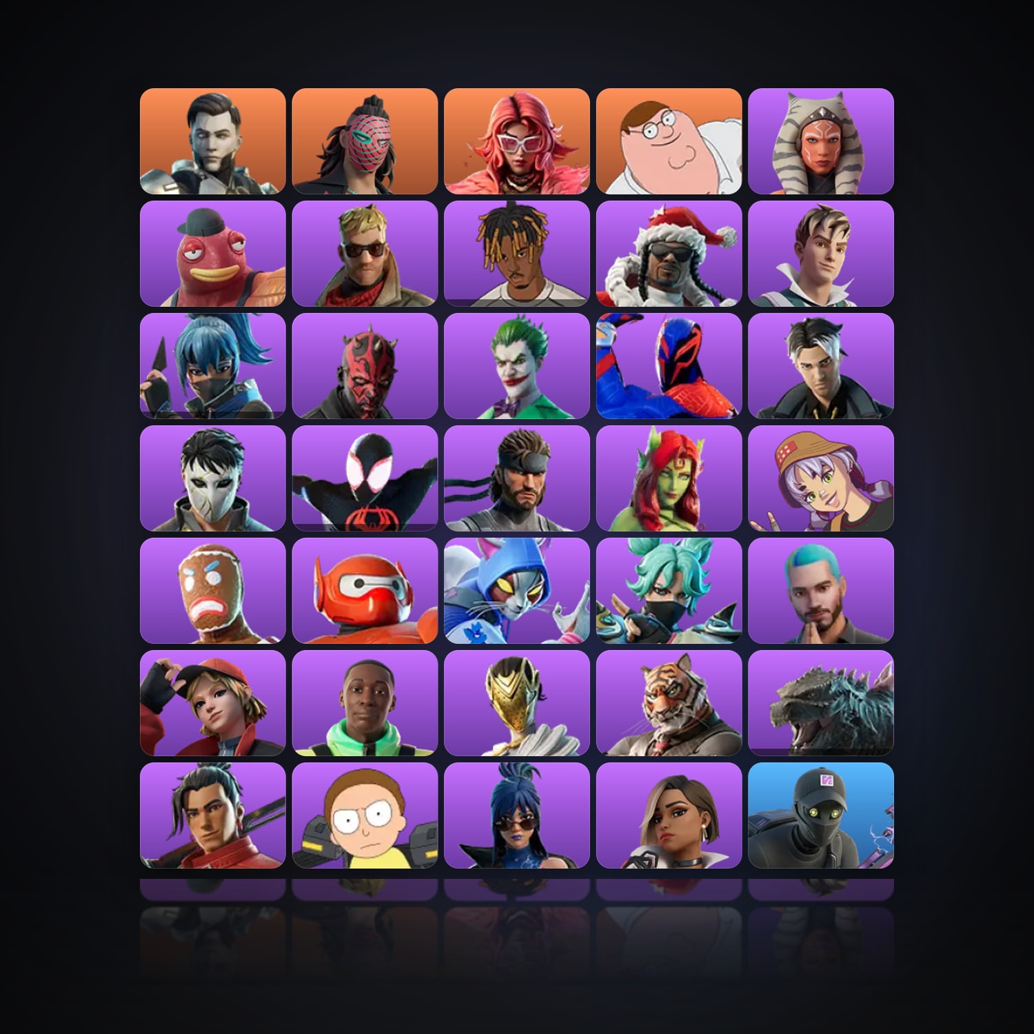 Fortnite | 42 Skins | Level 542 | 18 Wins — HabibiAccounts