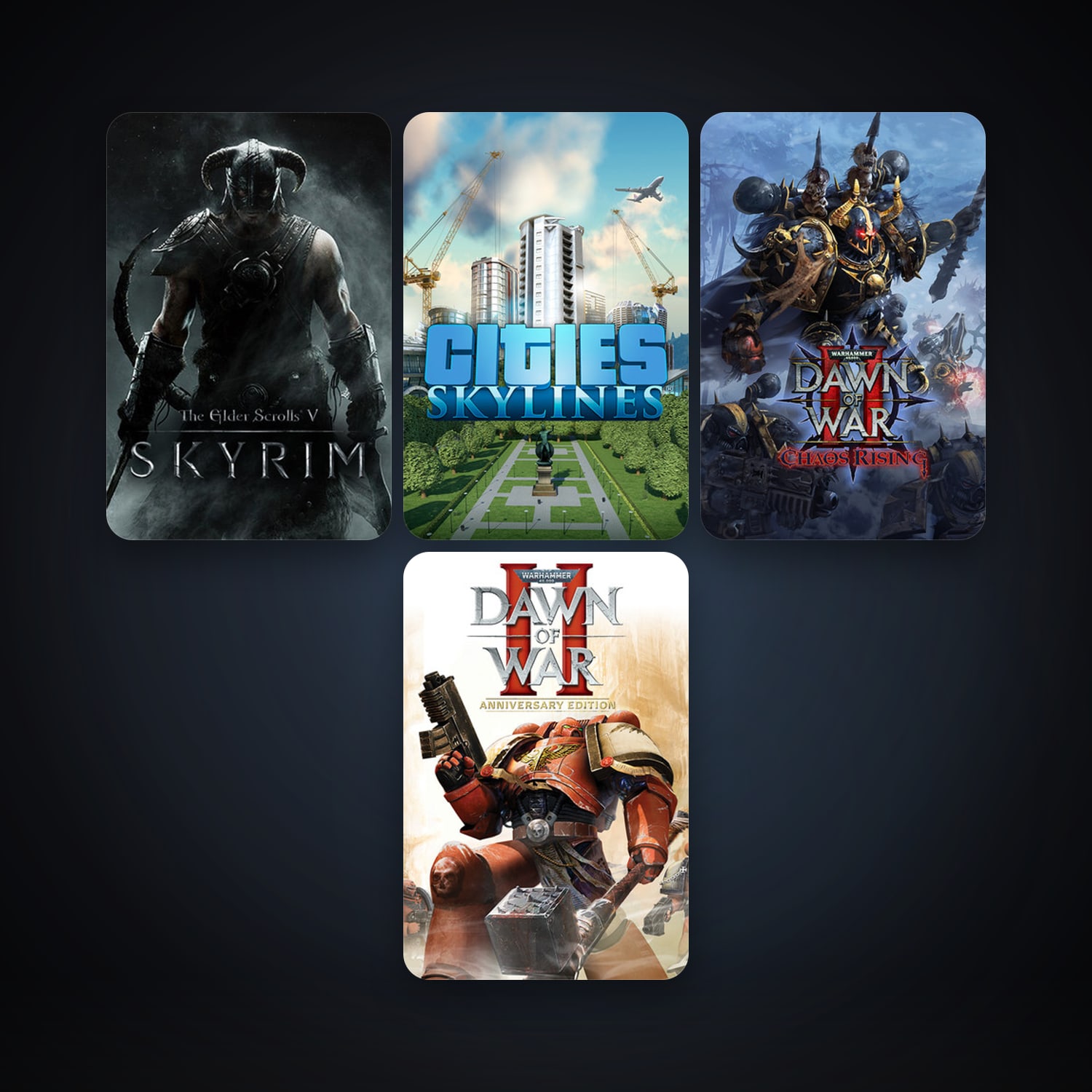 حساب ستيم فلين، Warhammer 40,000: Dawn of War II وWarhammer 40,000: Dawn of War II Chaos Rising، 5 لعبة،… — HabibiAccounts