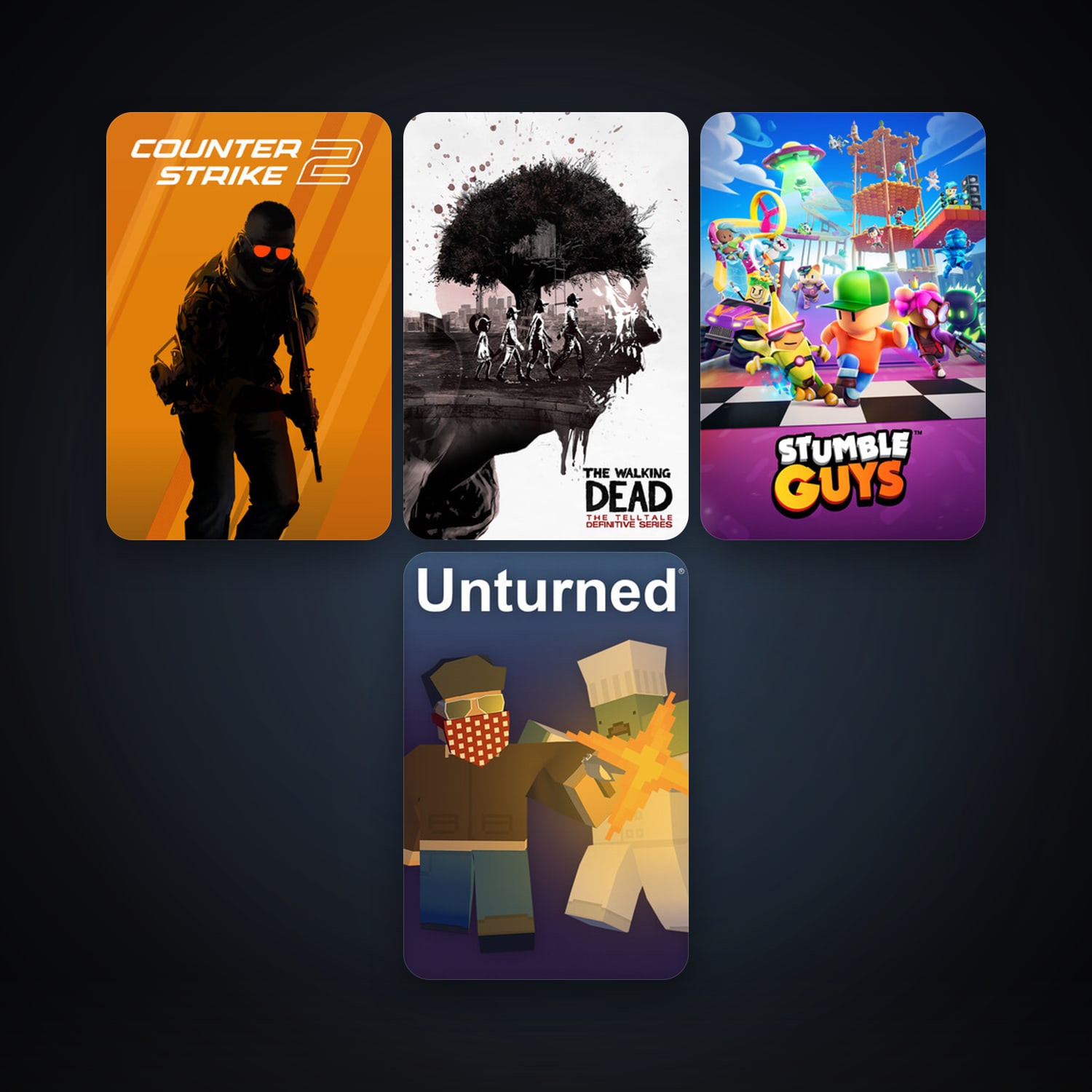 CS2 Prime + Unturned, 8 games, clean — HabibiAccounts