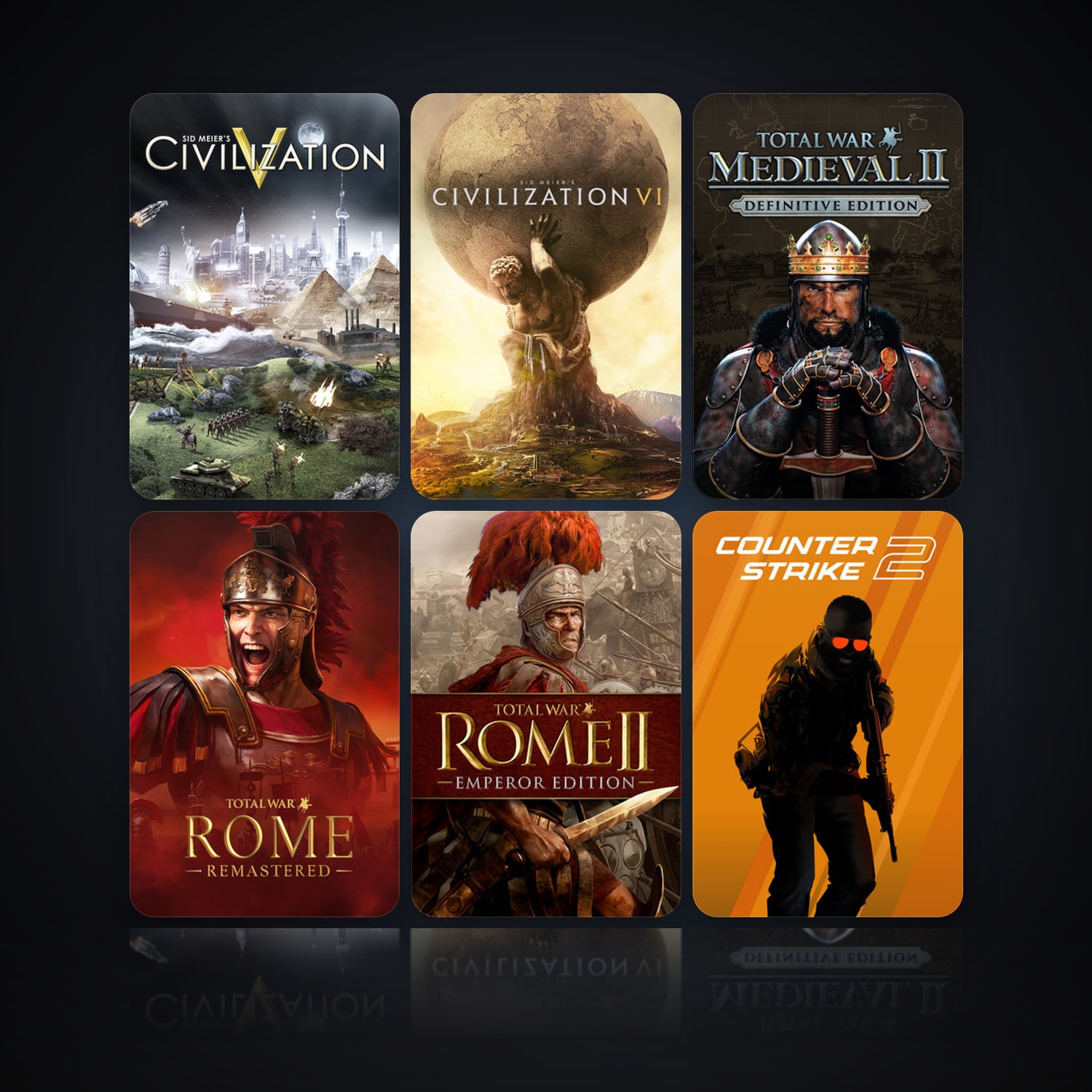 Sid Meier's Civilization V & Sid Meier's Civilization VI | Clean — HabibiAccounts