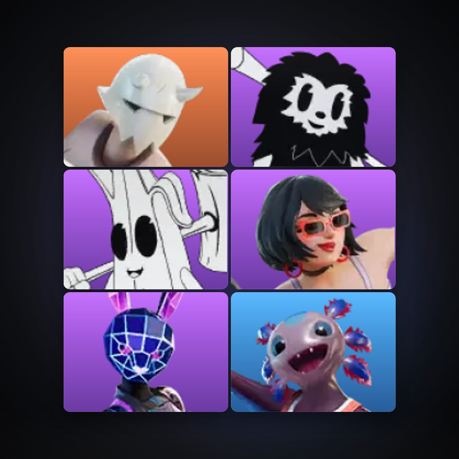 Fortnite | 6 Skins | 100 V-Bucks | Level 194 | 13 Wins — HabibiAccounts