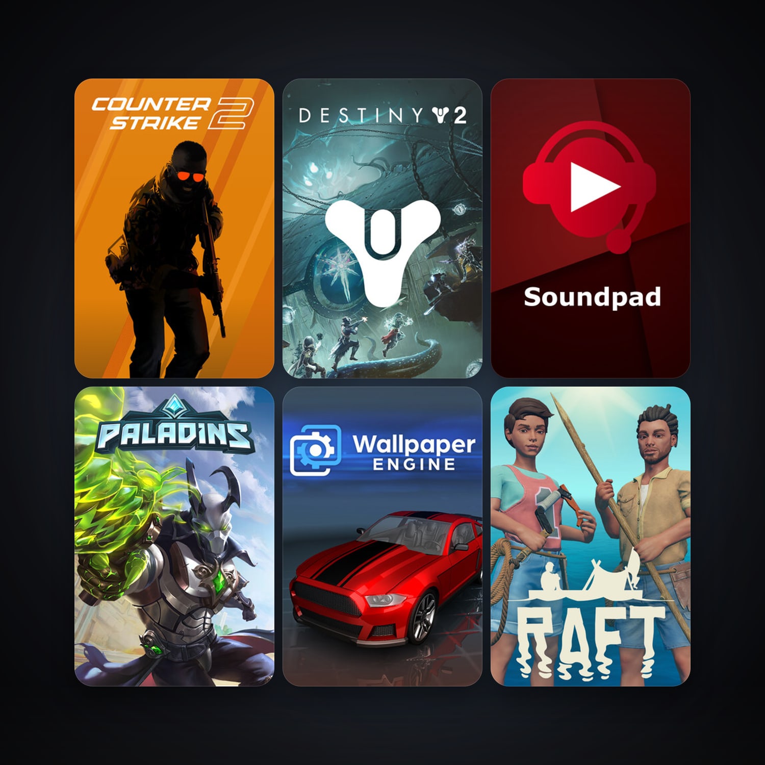 CS2 Prime + Wallpaper Engine, 46 games, clean — HabibiAccounts