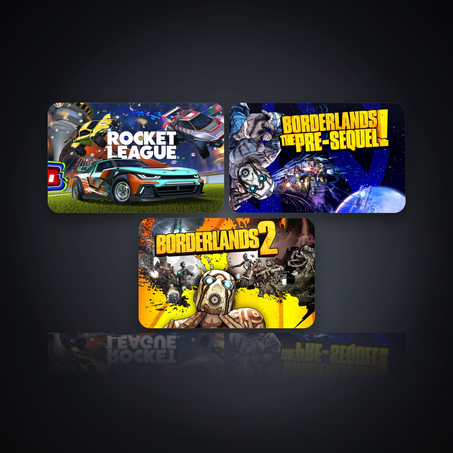 Rocket League & Borderlands: The Pre-Sequel | 3 Games — HabibiAccounts