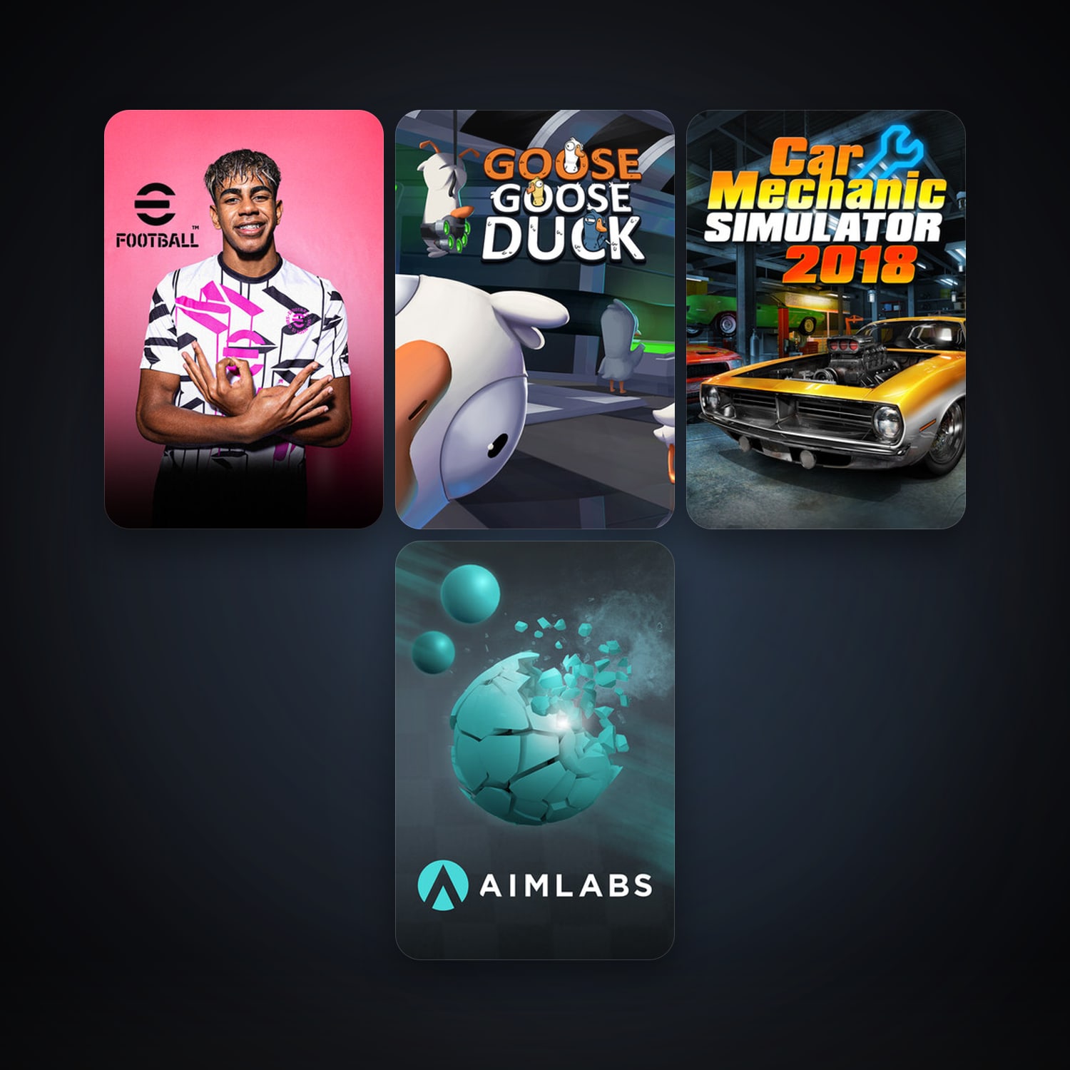 eFootball 2024 & GeoGuessr Steam Edition | 10 Games | Clean — HabibiAccounts