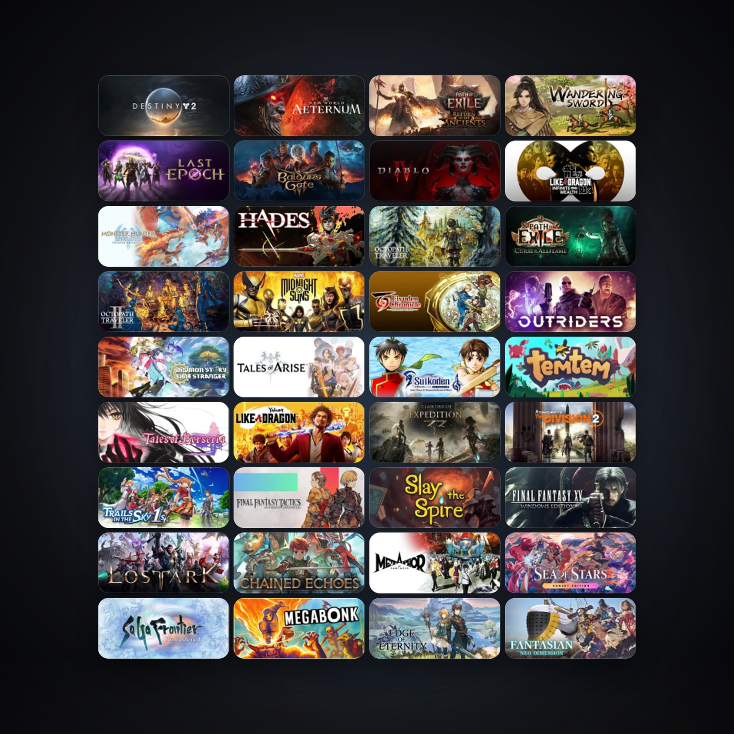 FINAL FANTASY VII + FINAL FANTASY XIV Online, 124 games, clean — HabibiAccounts