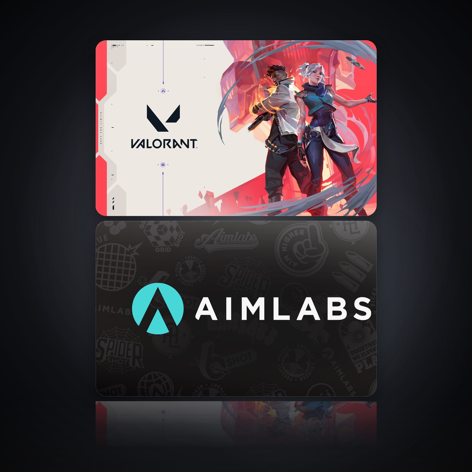 VALORANT & Aimlabs | 2 Games — HabibiAccounts