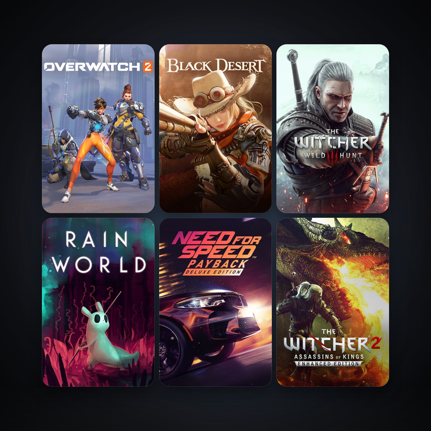 The Witcher: Enhanced Edition Director's Cut + The Witcher 2: Assassins of Kings Enhanced Edition, 24 games, clean — HabibiAccounts