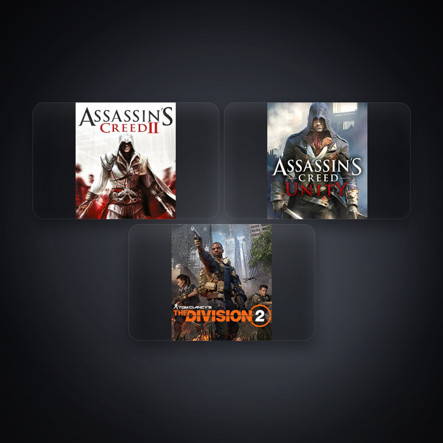 Ubisoft Assassin's Creed II + Assassin's Creed Unity — DE — 3 games — HabibiAccounts