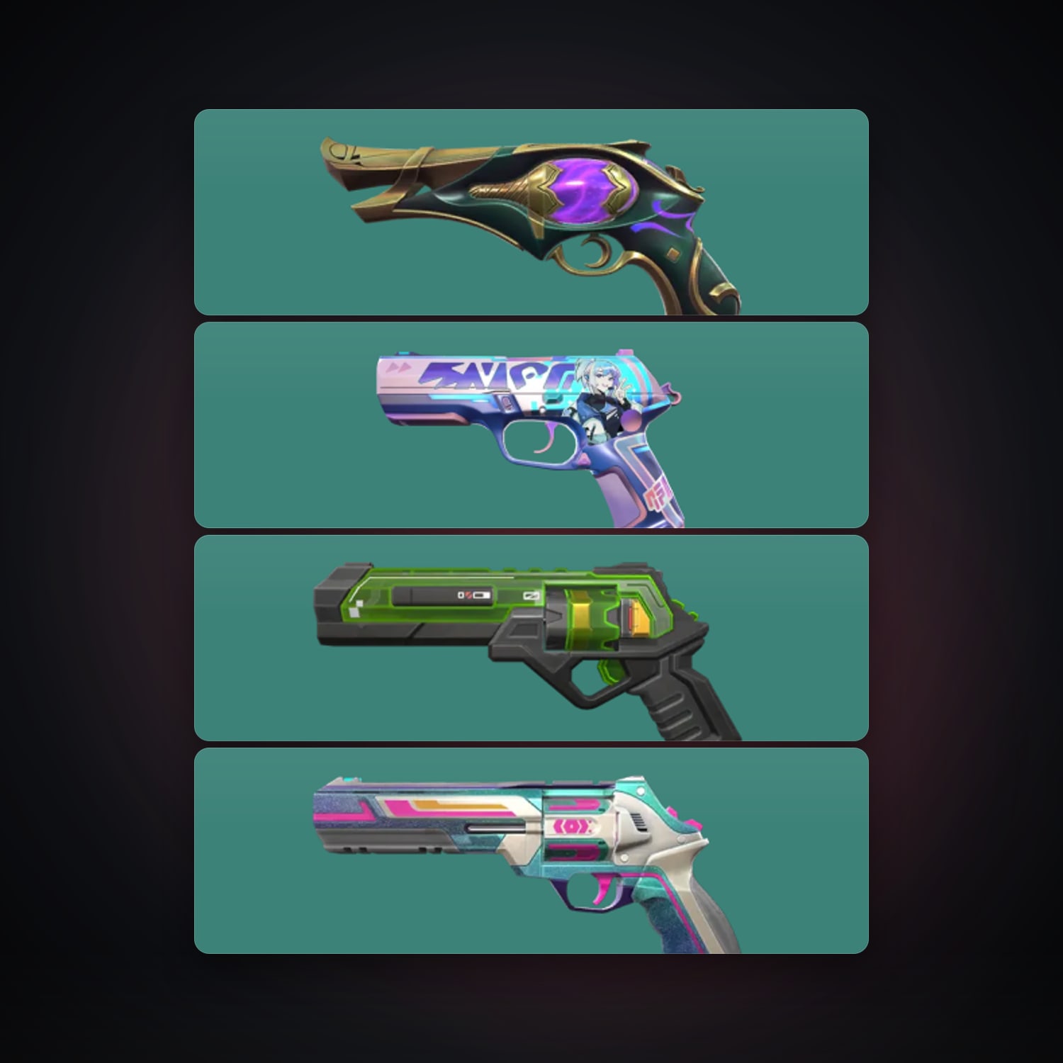 AP Silver 1 locker — 5 skins, lvl 124 — HabibiAccounts