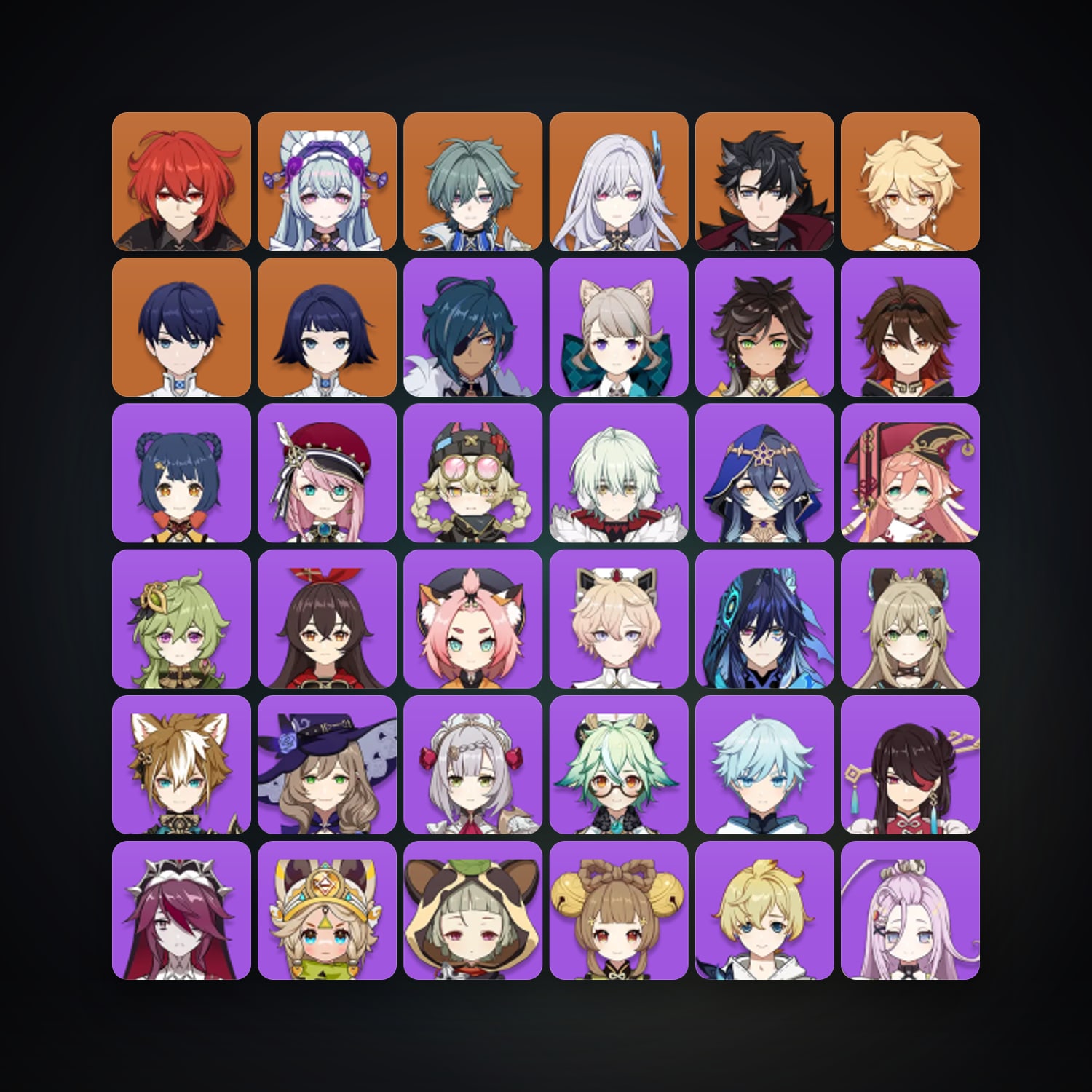 جينشن إمباكت | AR 56 | 43 شخصية | 5× 5★ — HabibiAccounts