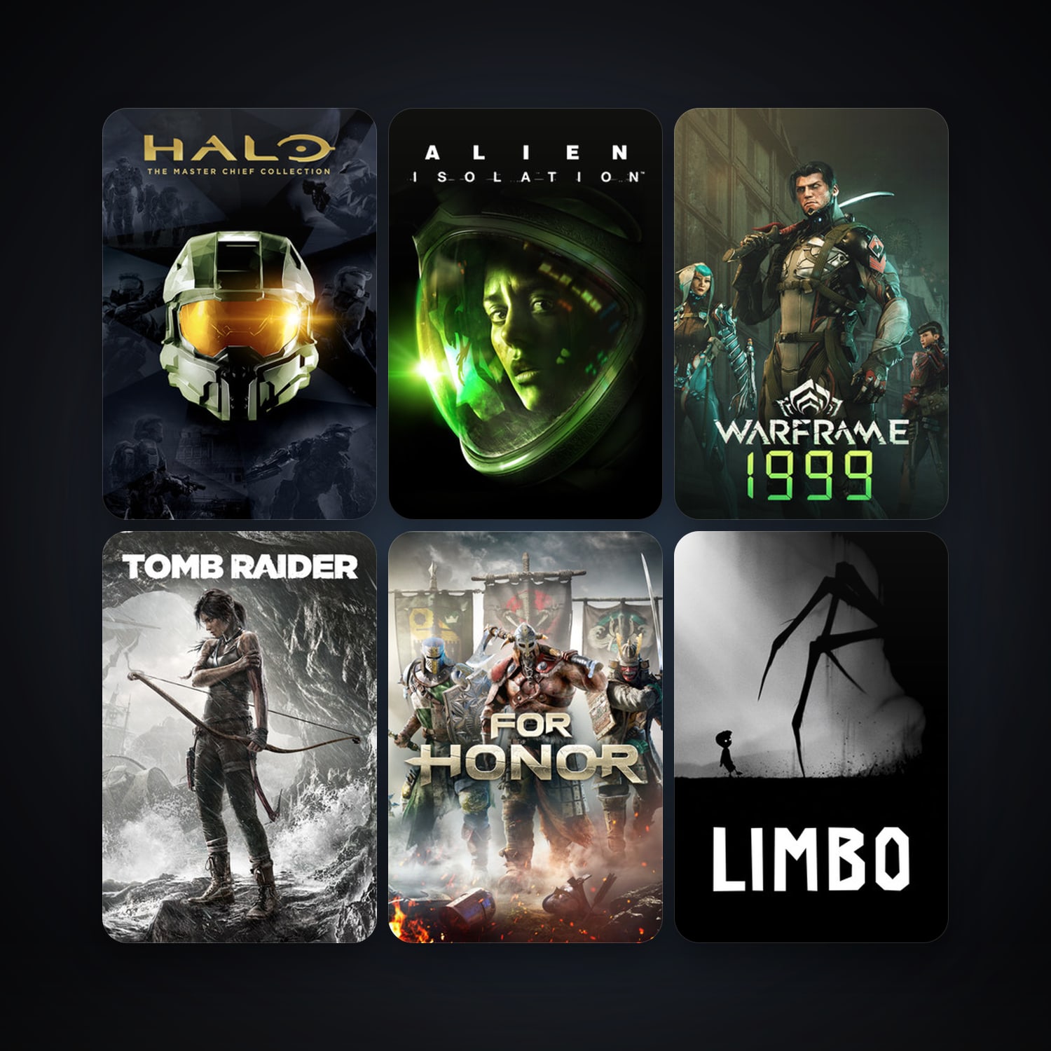 LIMBO + Tomb Raider, 10 games, clean — HabibiAccounts