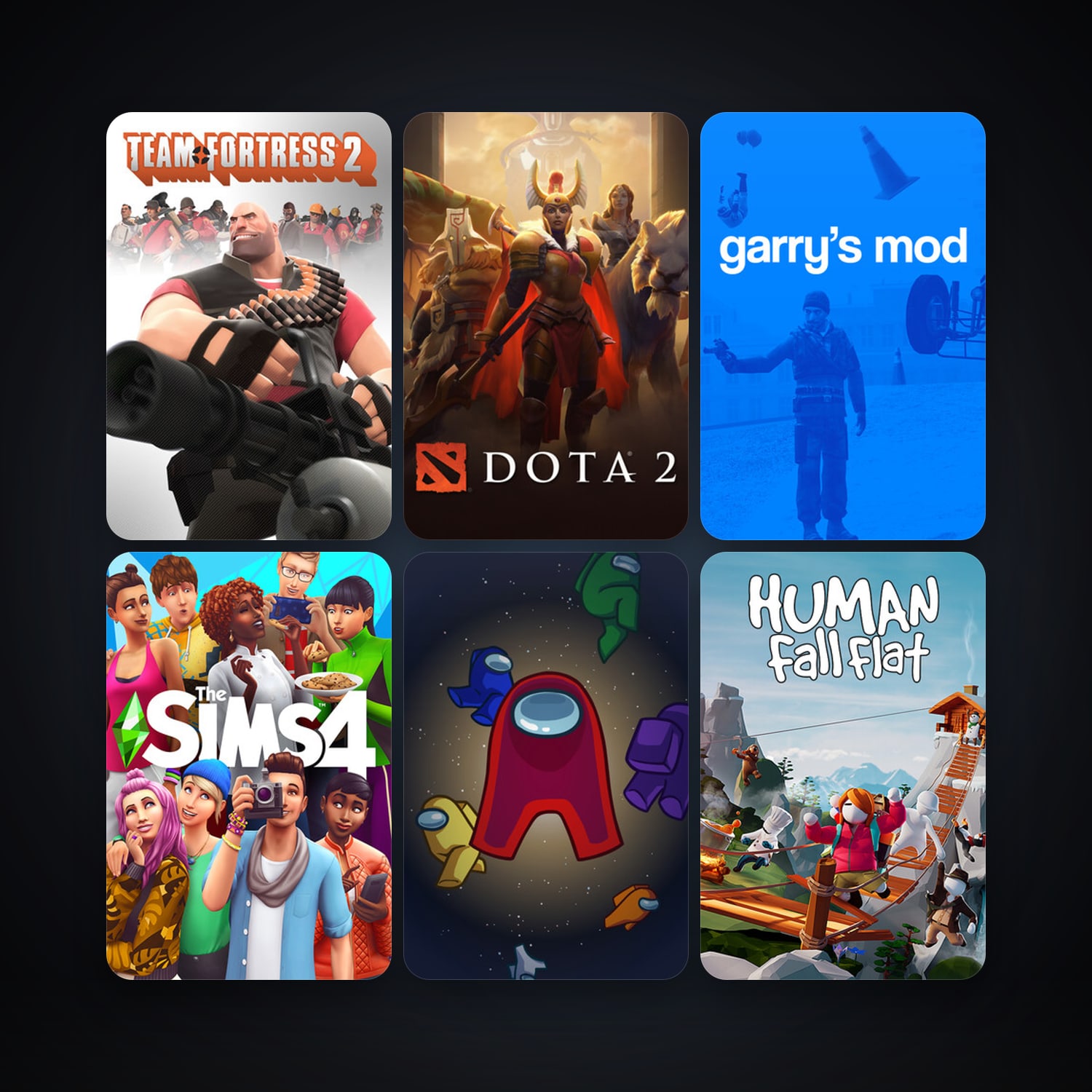 Team Fortress 2 + Dota 2, 29 games, clean — HabibiAccounts