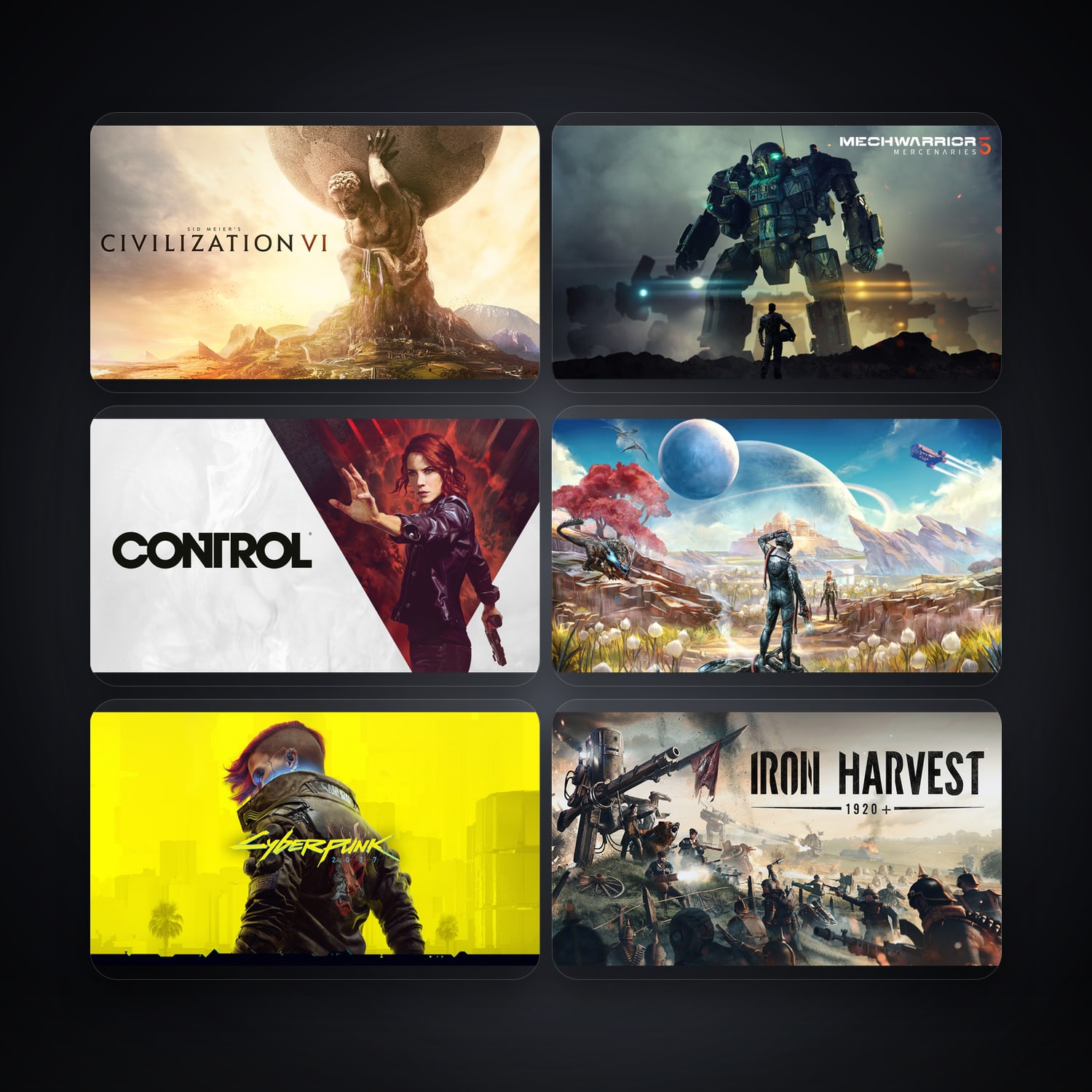 Sid Meier's Civilization VI & MechWarrior 5 Mercenaries | 142 Games — HabibiAccounts