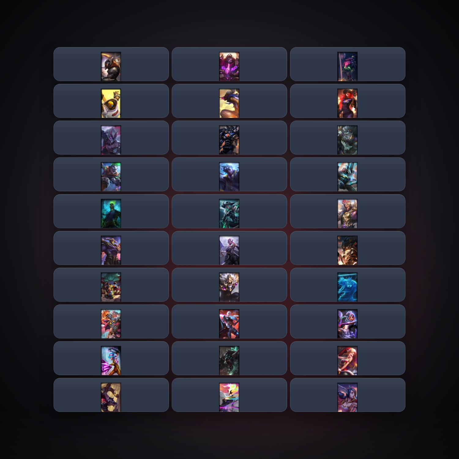 Valorant account: EU locker — 176 LoL champions, 72 LoL skins — HabibiAccounts