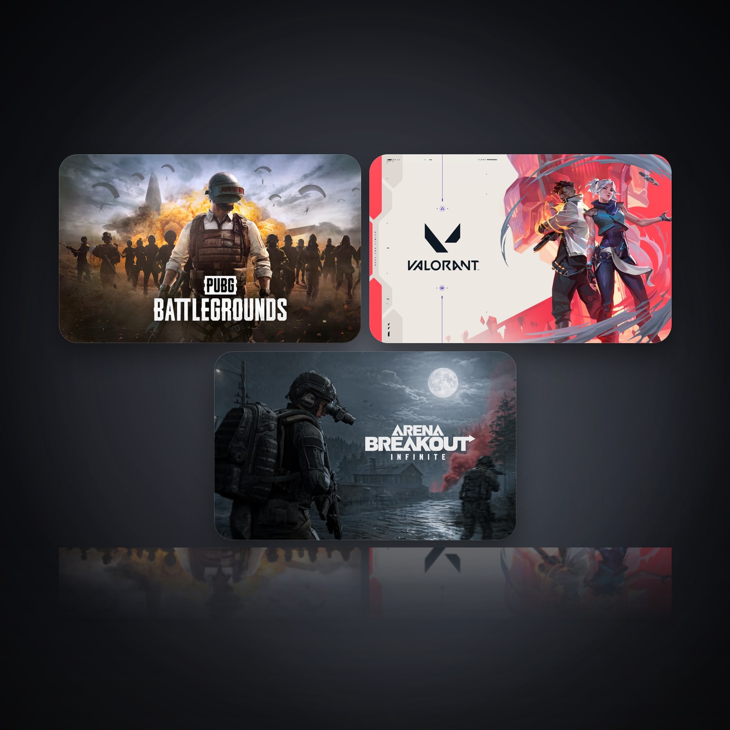 PUBG: BATTLEGROUNDS & VALORANT | 3 Games — HabibiAccounts