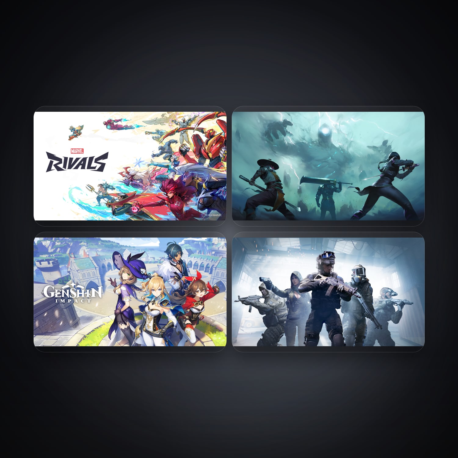 Marvel Rivals & Shadow Fight 4: Arena | 4 Games — HabibiAccounts