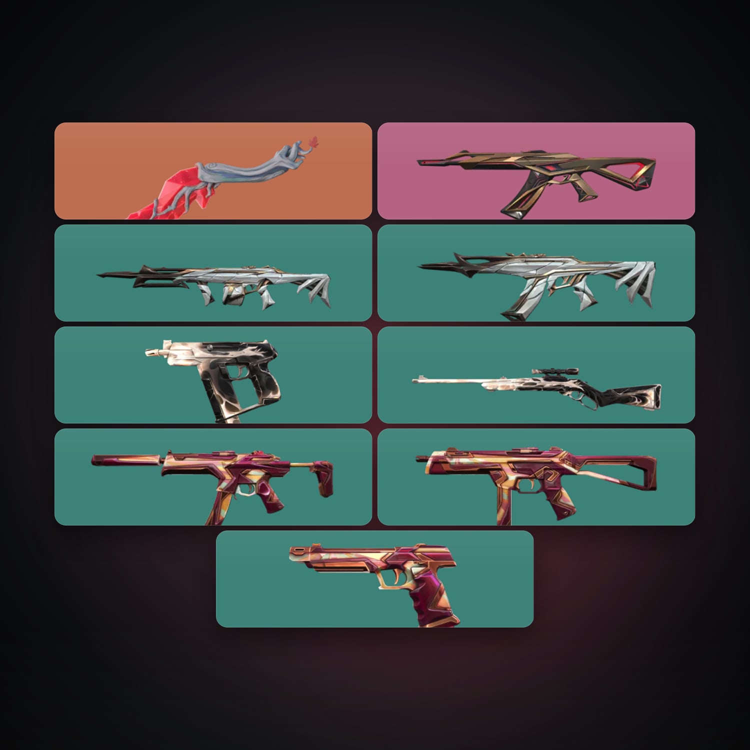 EU Plat 1 locker — 1 knives, 9 skins, lvl 40 — HabibiAccounts