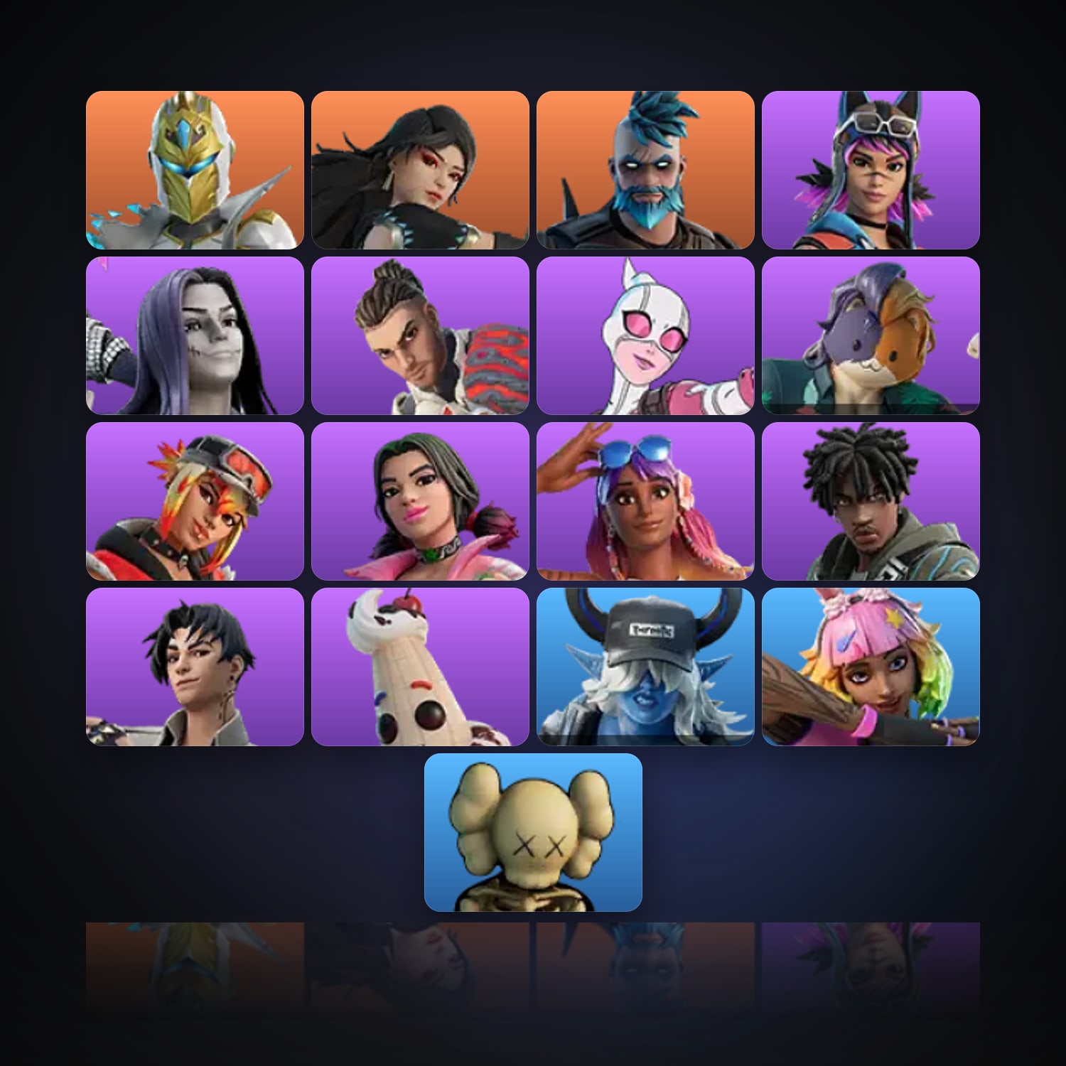 Fortnite | 17 Skins | 300 V-Bucks | Level 306 | 17 Wins — HabibiAccounts
