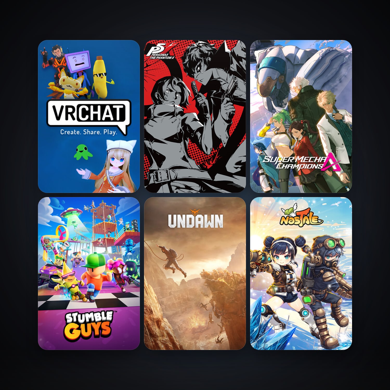 VRChat + NosTale - Anime MMORPG, 39 games, clean — HabibiAccounts