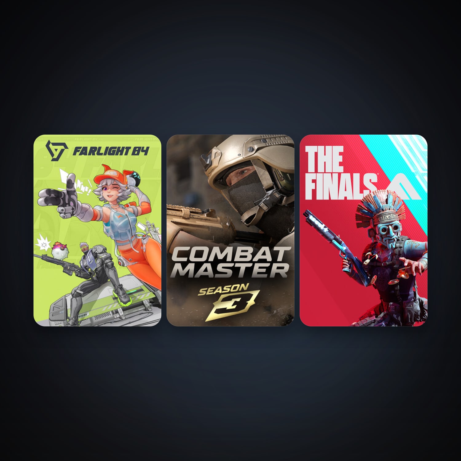 Farlight 84 & Combat Master: Season 1 — HabibiAccounts