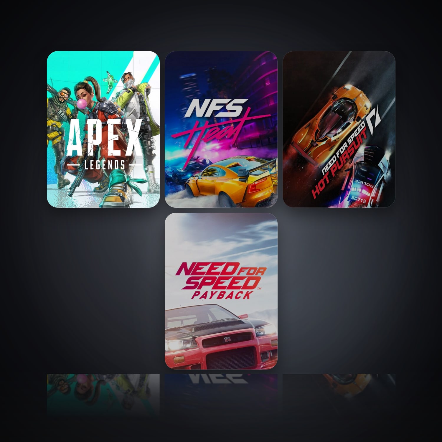 Apex Legends & Need for Speed Heat | 4 Games | Apex Lvl 99 — HabibiAccounts