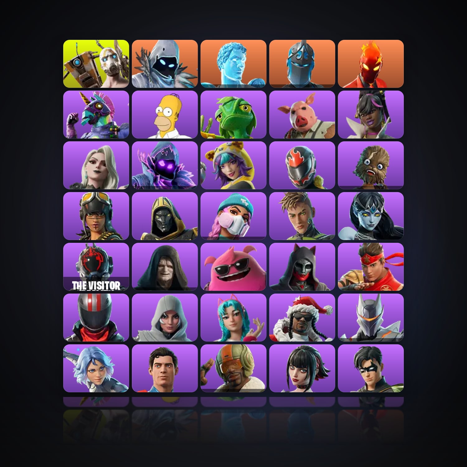 Fortnite | 79 Skins | 300 V-Bucks | Level 760 | 55 Wins — HabibiAccounts