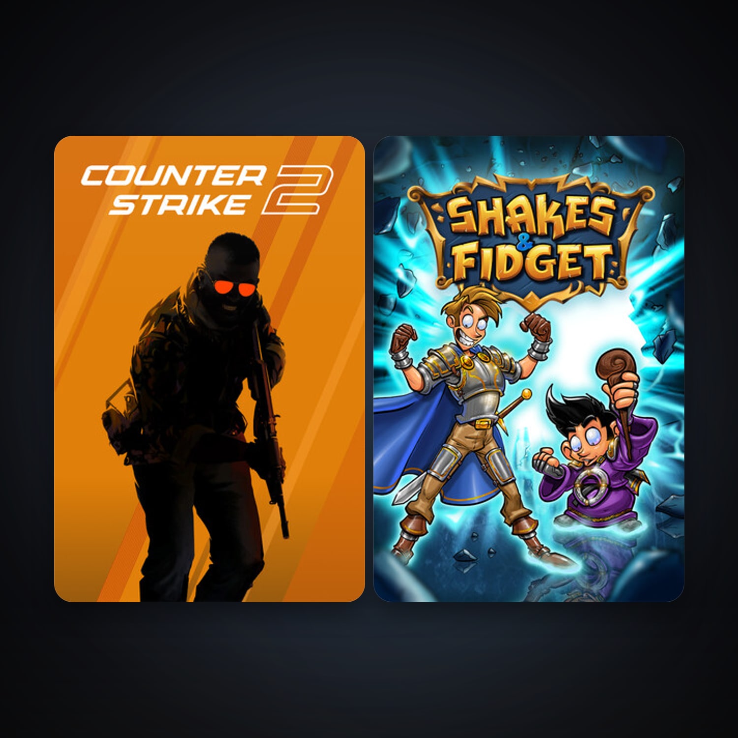 CS2 Prime + Shakes and Fidget, 6 games, clean — HabibiAccounts