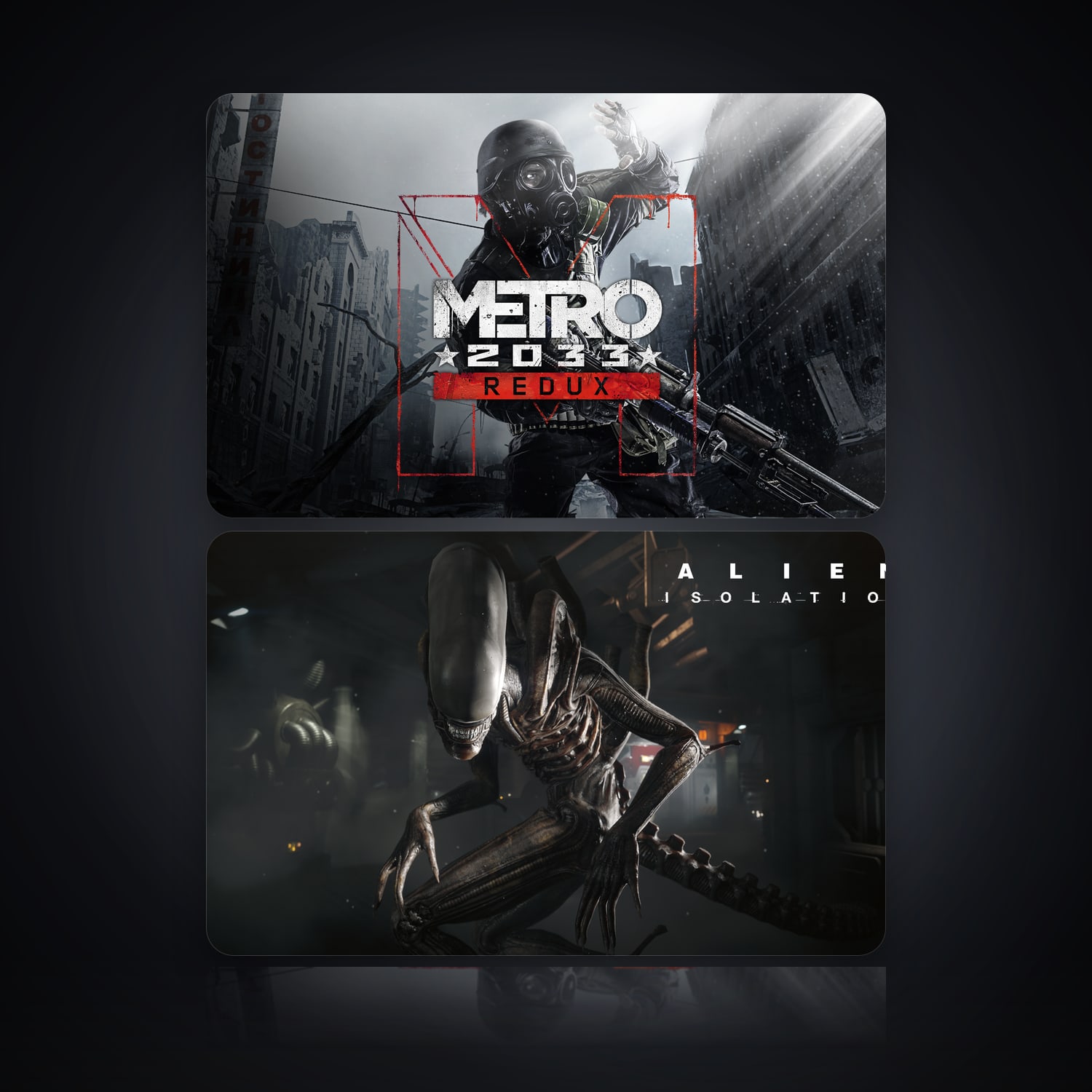 Metro 2033 Redux & Alien: Isolation | 2 Games — HabibiAccounts