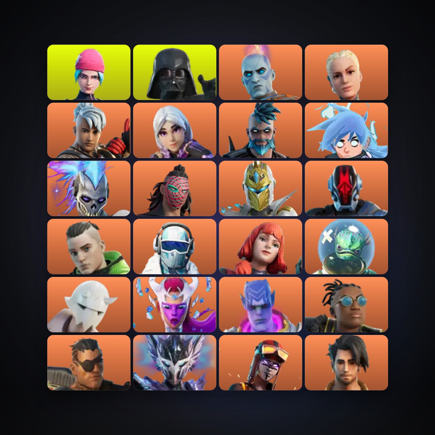 Fortnite | 129 Skins | 700 V-Bucks | Level 2833 | 290 Wins — HabibiAccounts