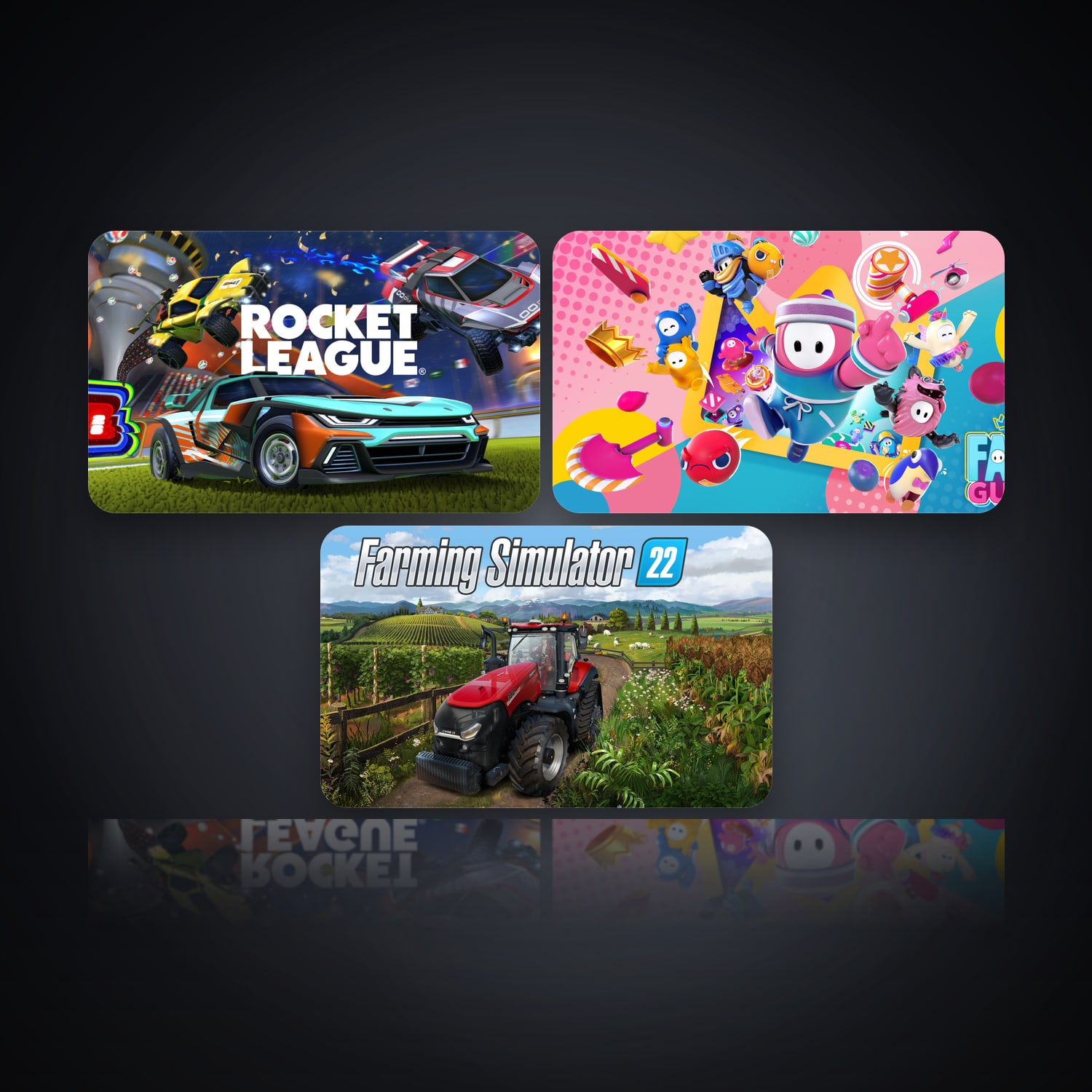 Rocket League & Fall Guys | 3 Games — HabibiAccounts