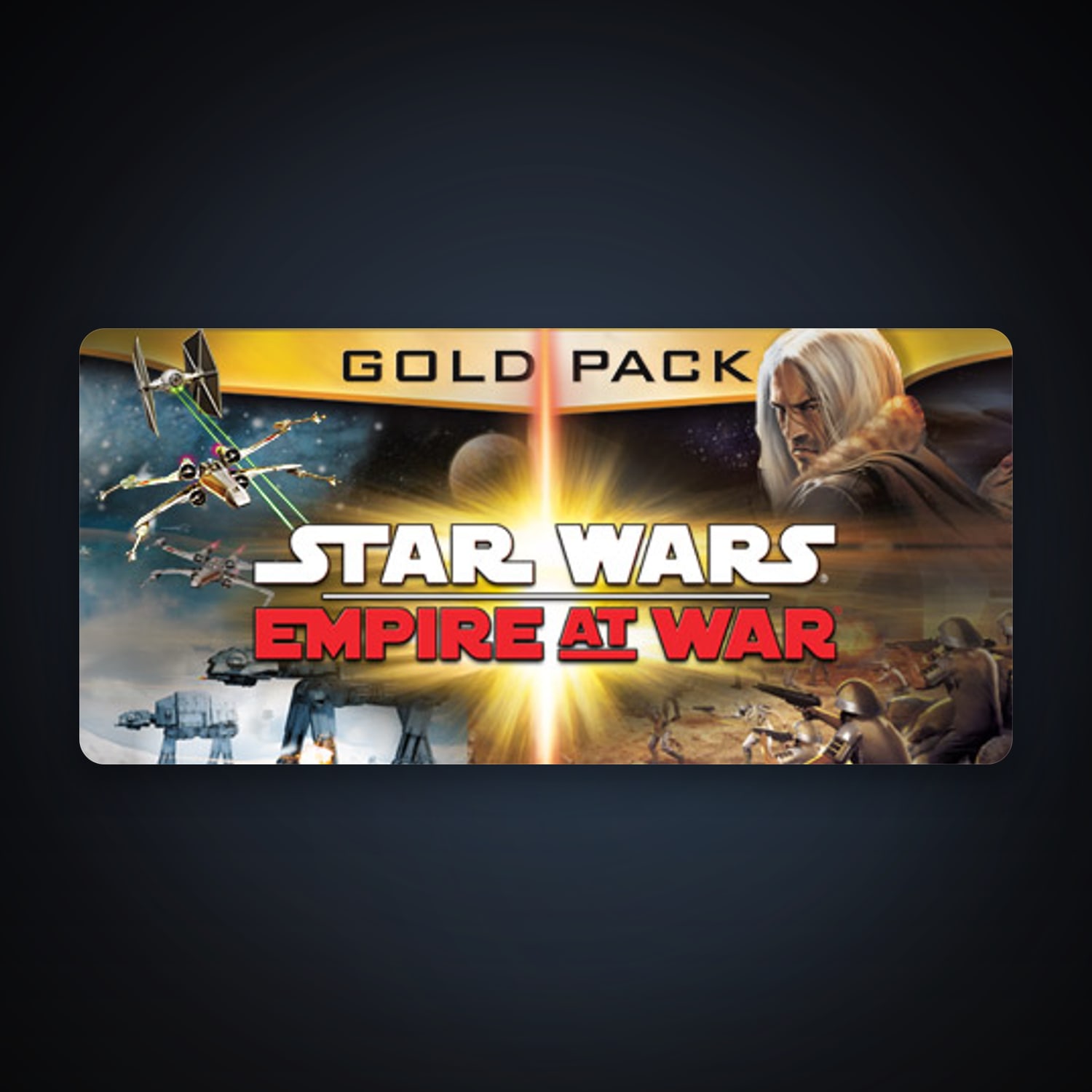 STAR WARS Empire at War - Gold Pack, 1 games, clean — HabibiAccounts