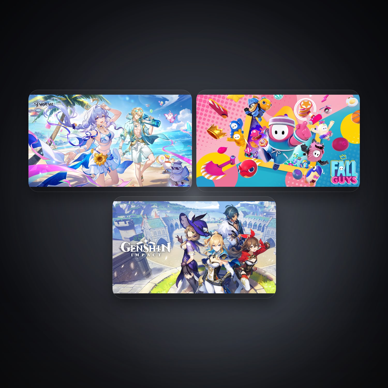 Honkai: Star Rail & Fall Guys | 3 Games — HabibiAccounts