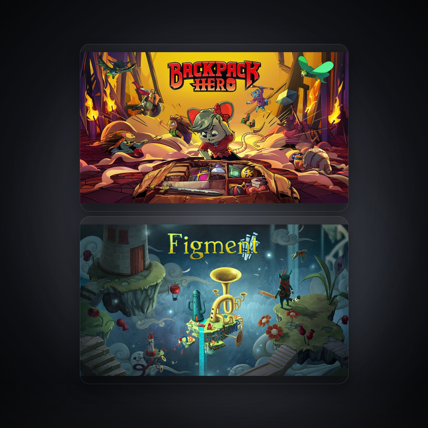 Epic Backpack Hero + Figment — DZ — HabibiAccounts