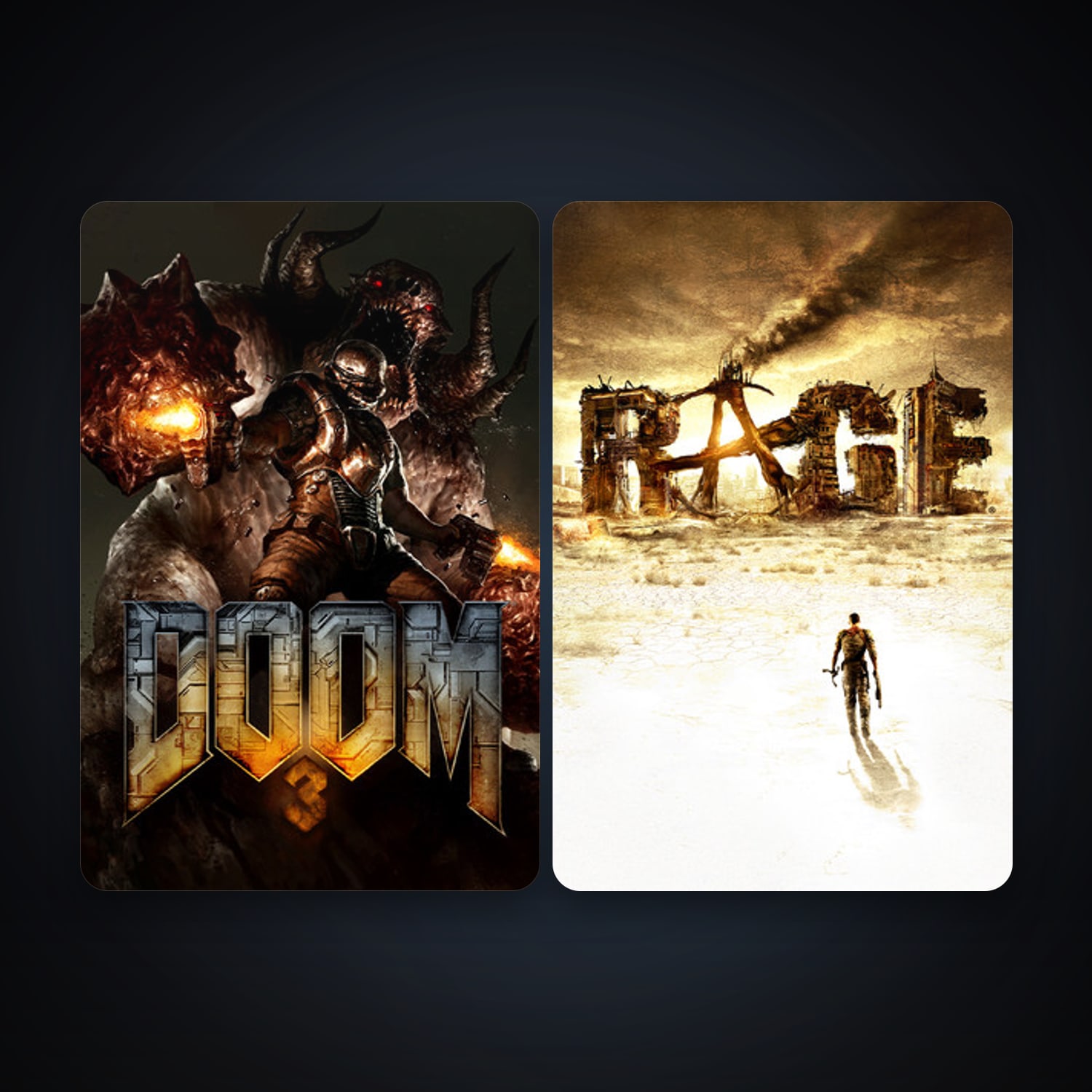 Doom 3: BFG Edition & RAGE — HabibiAccounts