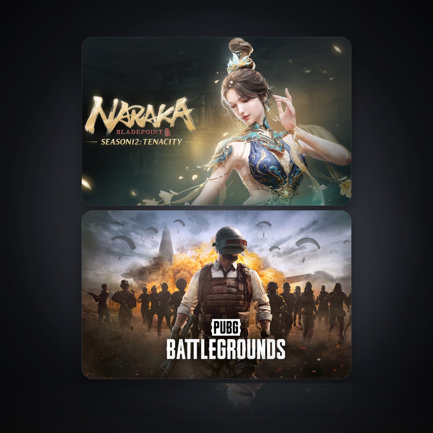NARAKA: BLADEPOINT & PUBG: BATTLEGROUNDS | 2 Games — HabibiAccounts