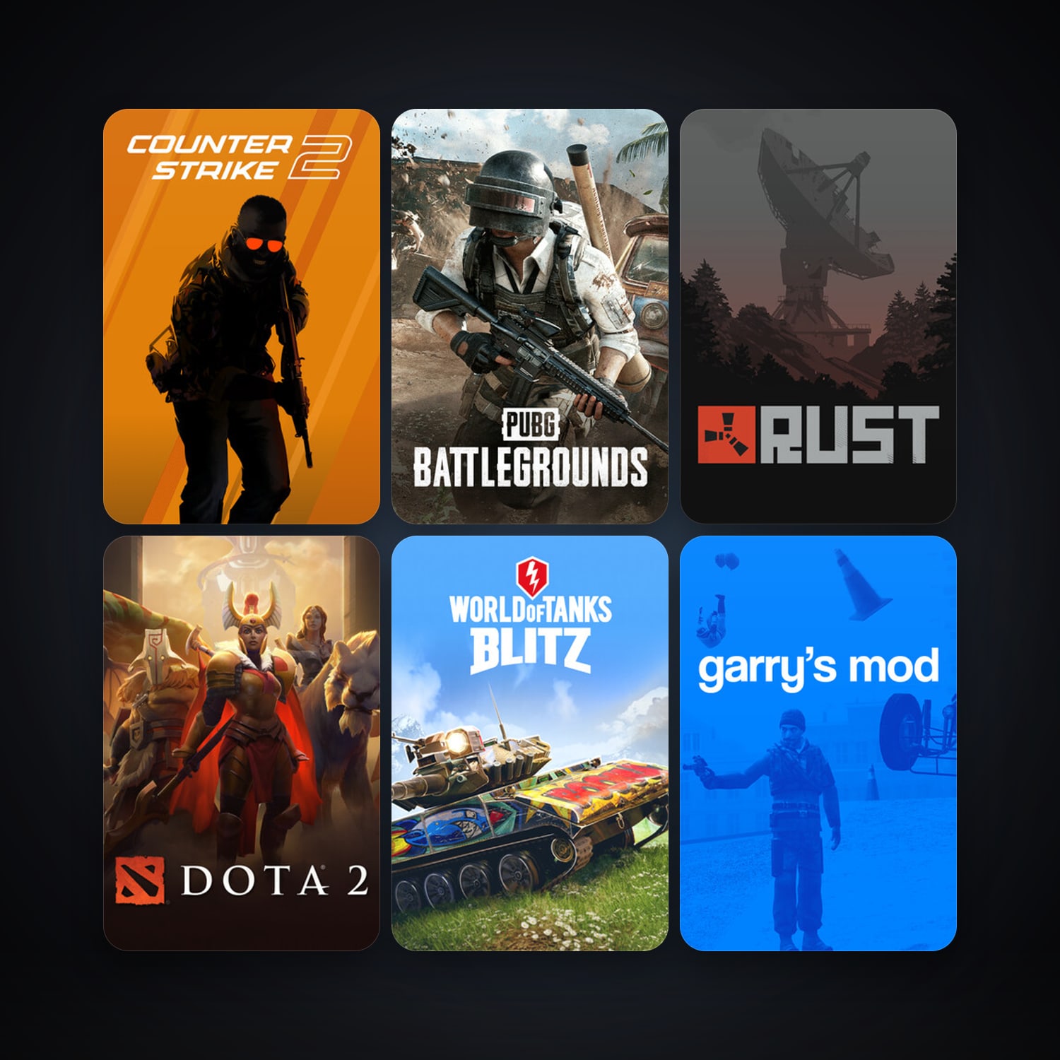Counter-Strike: Source + Dota 2, 96 games, Steam 20, clean — HabibiAccounts