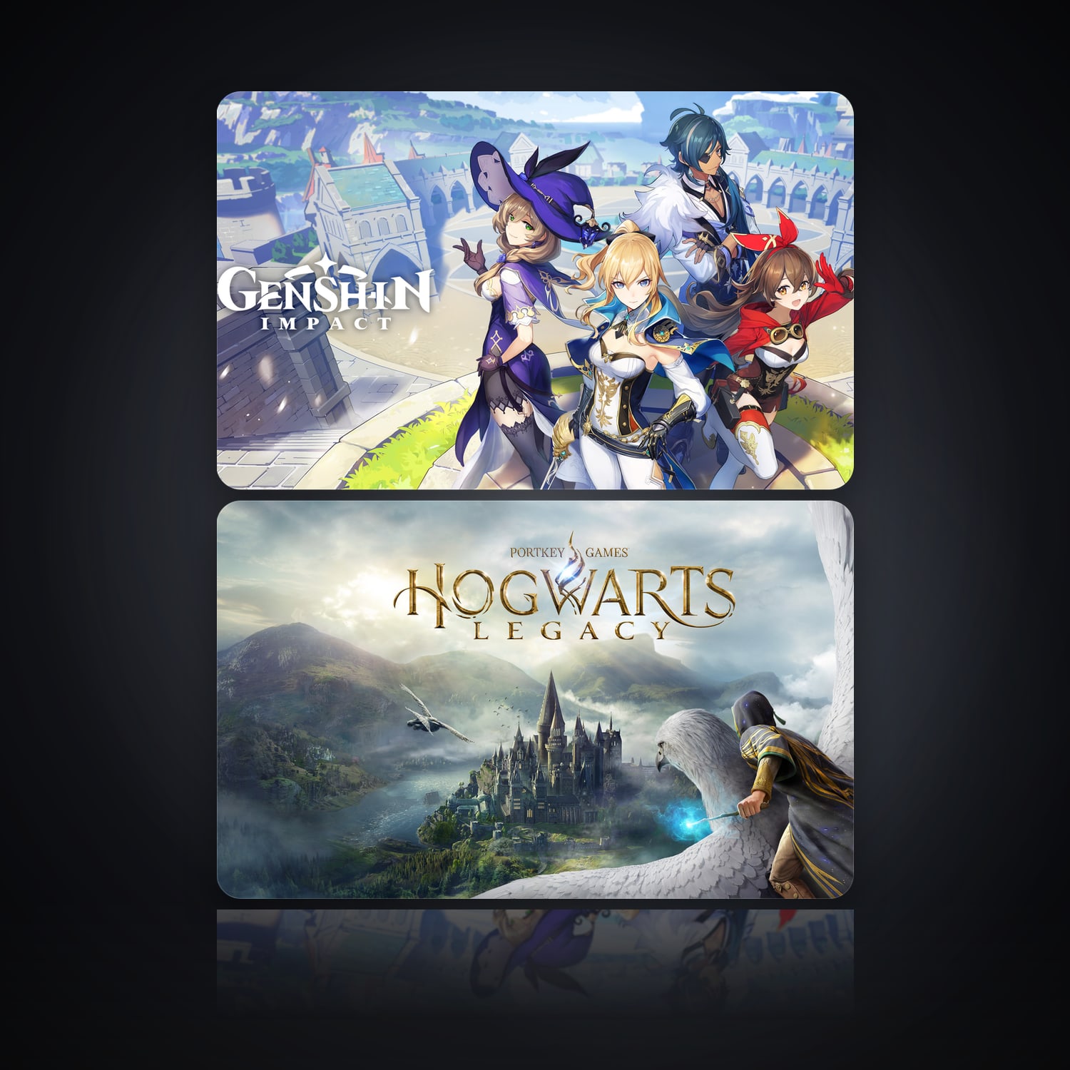 Genshin Impact & Hogwarts Legacy | 2 Games — HabibiAccounts